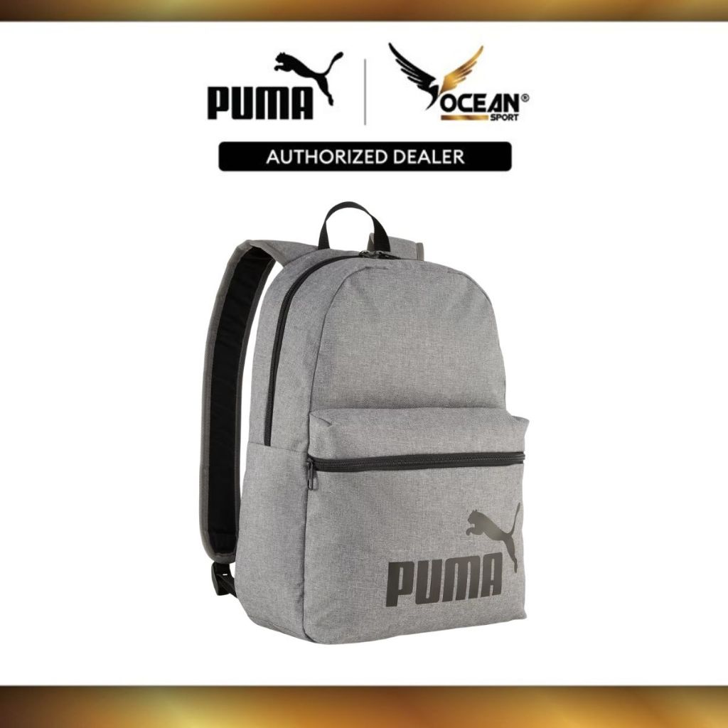 Puma Unisex Phase Backpack III - Medium Gray Heat 09117601