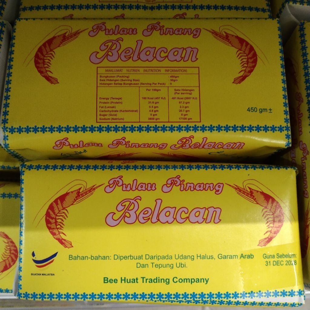 ❌NO COD❌ [ 220G / 450G] PULAU PINANG BELACAN / GUNA SEBELUM : 31 DEC 2028