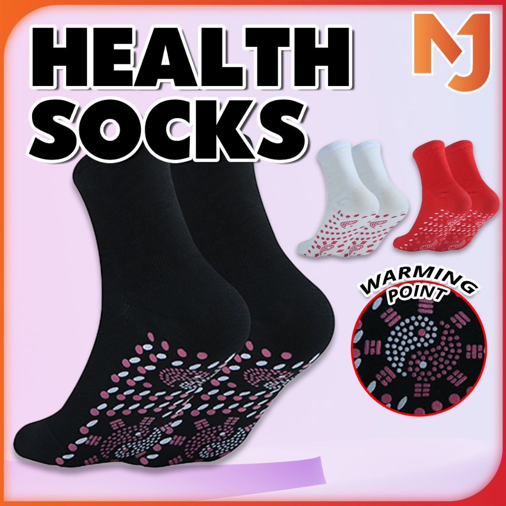 McJoden - ARNOLD Self-Heating Health Care Socks Tourmaline Magnetic Therapy Comfortable Breathable Massage Unisex Socks