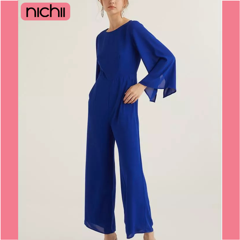 nichii Elegant Evening Bell Sleeve Jumpsuit (GLA076-2311FF-M)