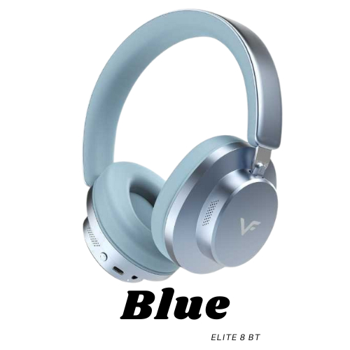 VINNFIER ELITE 8 BT WIRELESS HEADPHONES BLUETOOTH 54 40MM BASS AUX MODE BUILT IN MIC UP TO 21H PLAYT