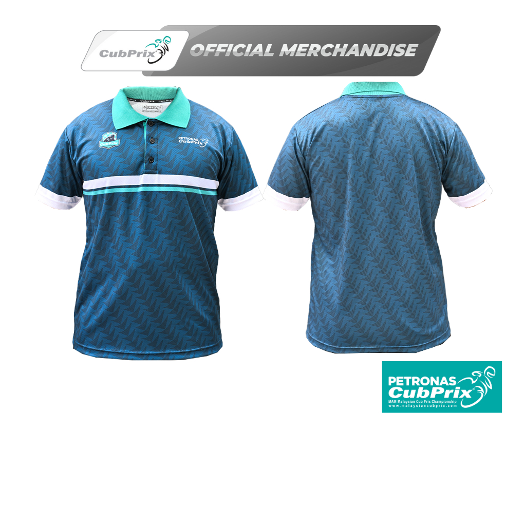 PETRONAS Cub Prix Official Merchandise Polo Tee Sublimation