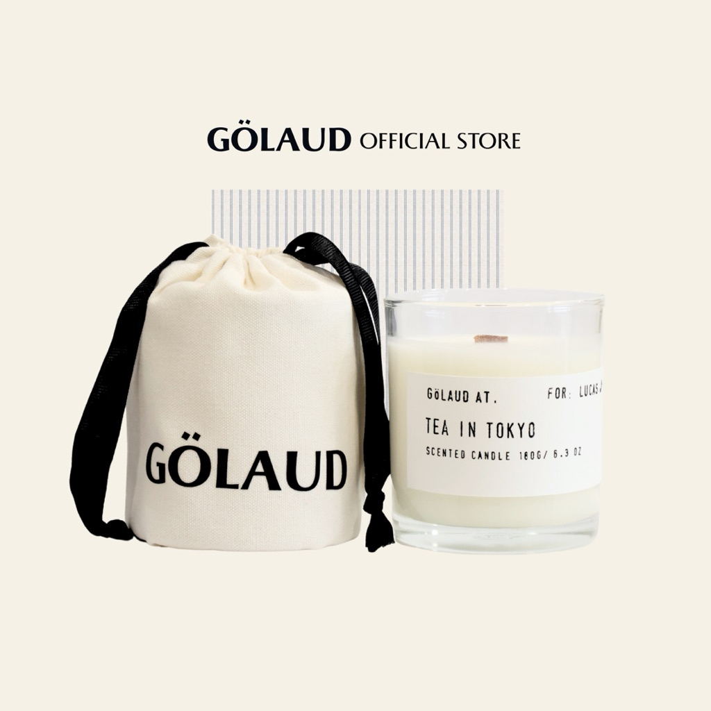 Scented Candle Tea in Tokyo | GÖLAUD | Artisan Handmade Soy Wax & Bees Wax| Premium Local Home Fragrance Bespoke Gift