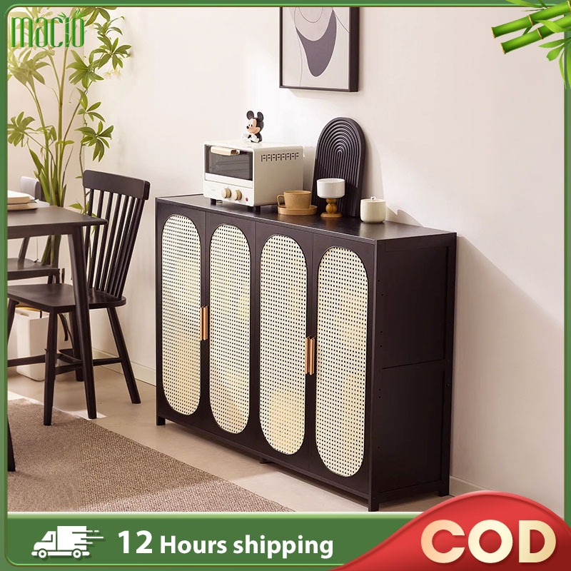 【- 】Kabinet Dapur Bamboo Kitchen Cabinet Almari Dapur Bertutup 2/3/4 Doors Cabinet Dapur 厨房柜