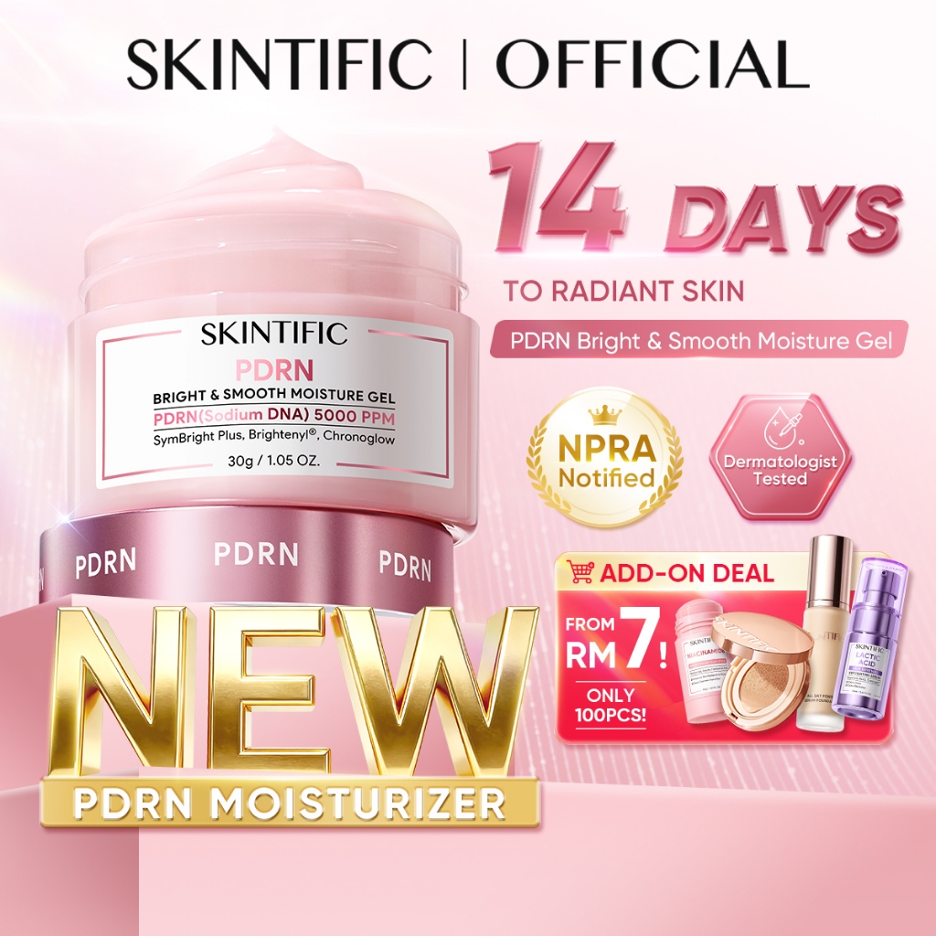 SKINTIFIC PDRN Repair Glow Cream | Deep Hydration, Repair Skin Barrier, 3IN1brighten, Fades Dark Spots,Glow
