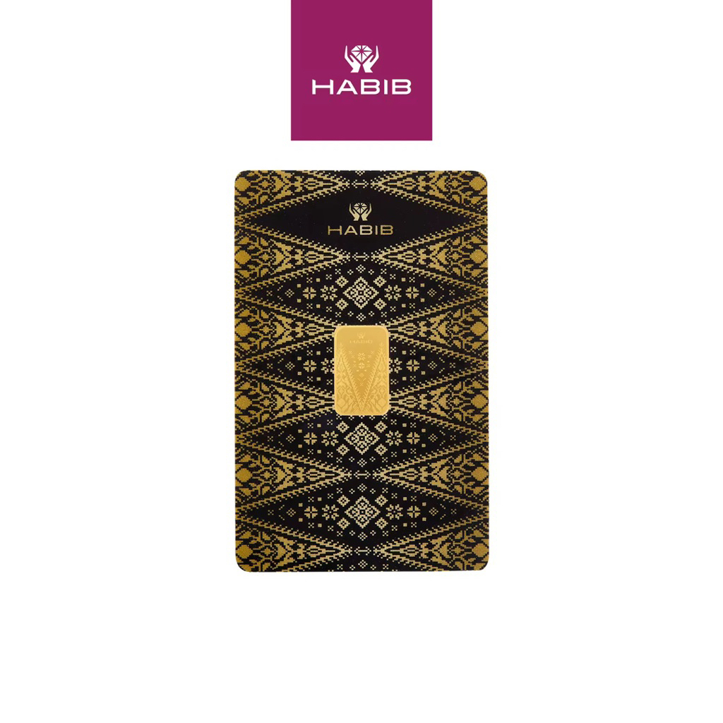 Habib Gold Bar 2.5g 999.9 Songket