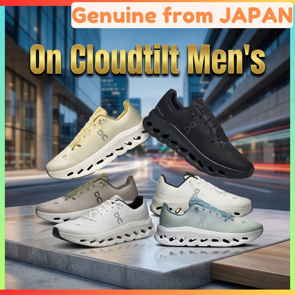On Cloudtilt Men's Sneakers - CloudTec Phase® Fluid Cushioning & Sustainable Design