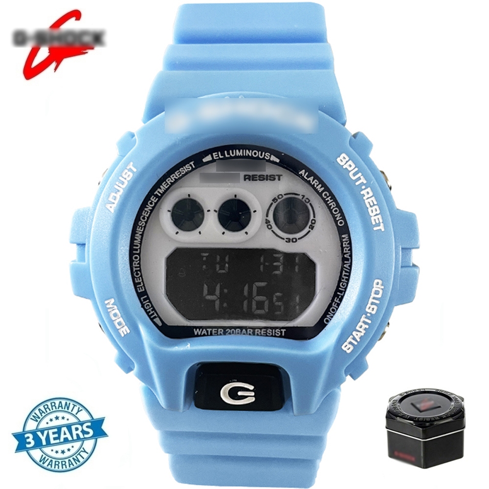 [Malaysia Stock] DW6900 Petak Shock GX56BB Digital Watches Sports Men Women Watch Jam Tangan Lelaki Perempuan