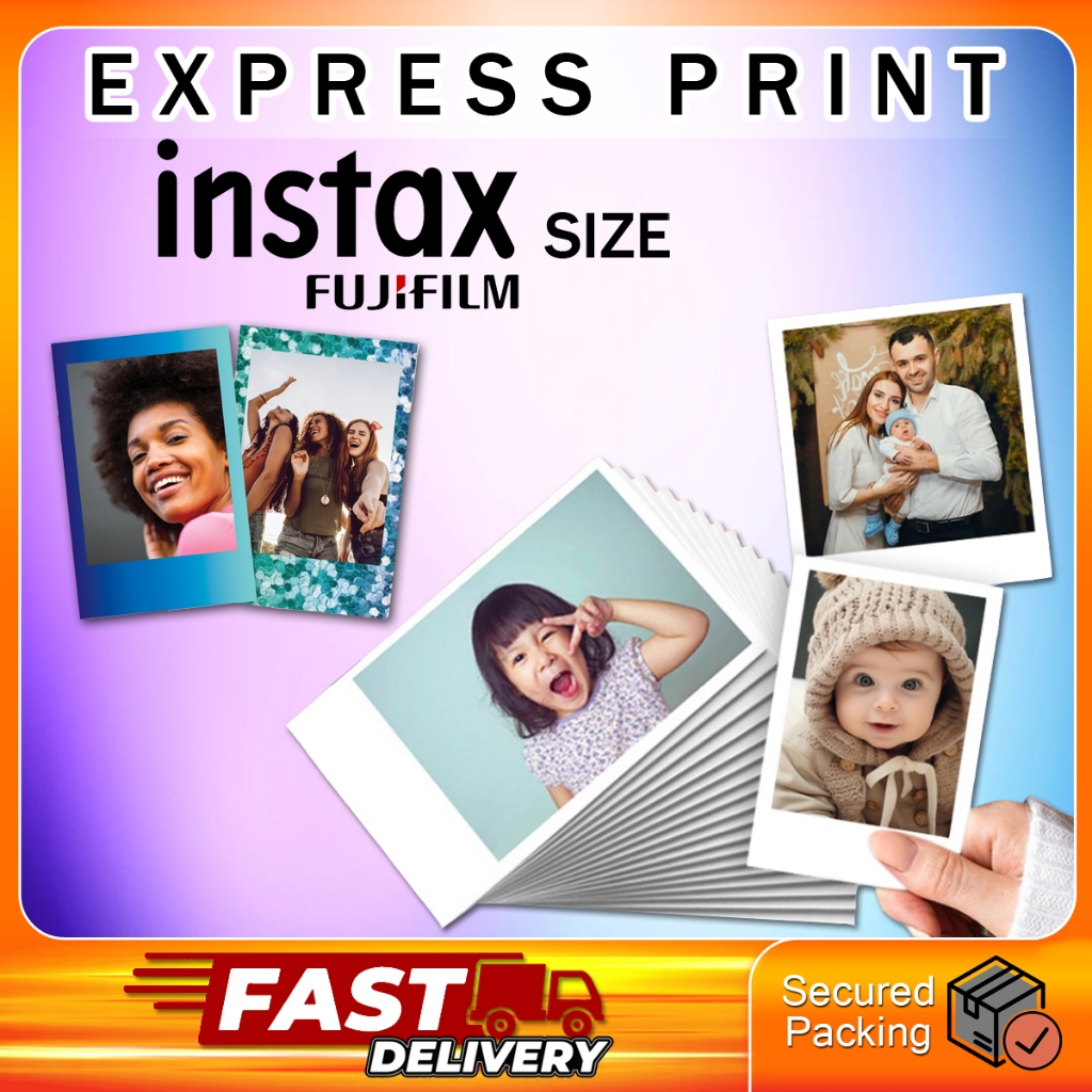 Waterproof Photo Print for Long-Lasting Memories fuji Instax mini /2R/Lomo Photo ,fuji waterproof paper