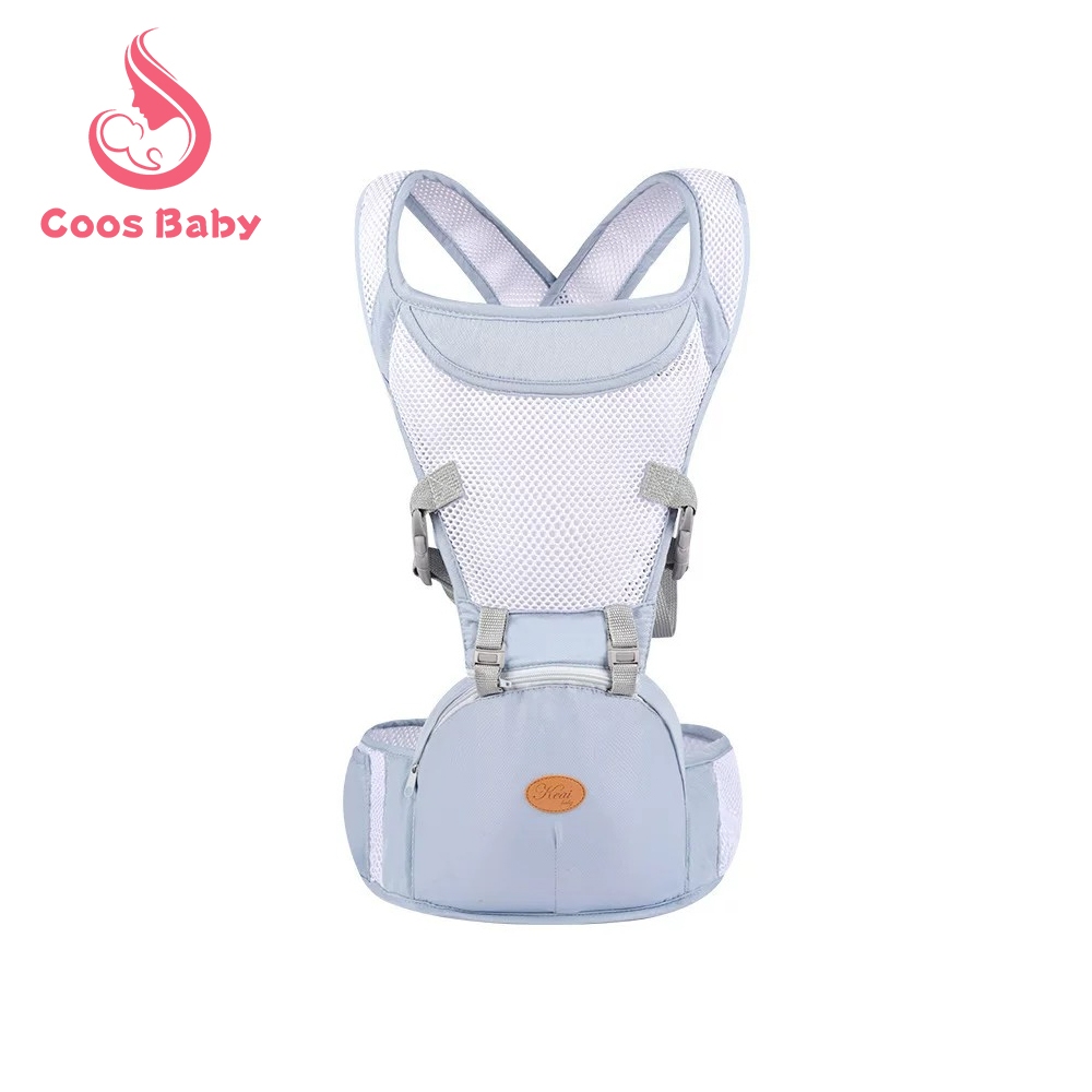 Coos Baby 6in1 Baby Carrier Newborn Comfortable Breathable Hip Seat Carrier Ergonomic Lightweight MY IN STOCK