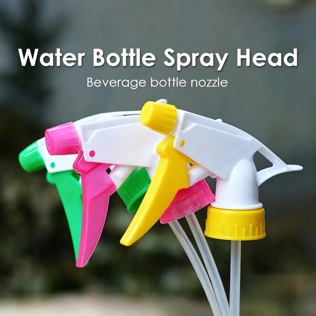 Water Bottle Spray Head Pressure Sprayer Watering Bottle Nozzle Gardening Tools
