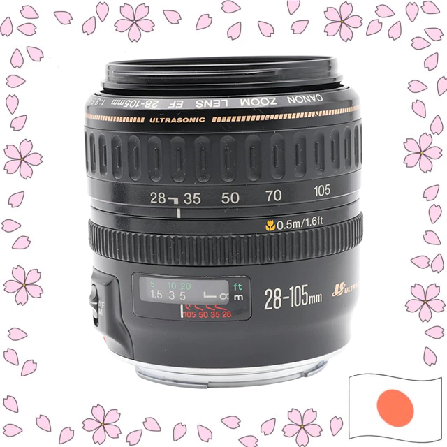 Canon EF 28-105mm F3.5-4.5 USM Zoom Lens for Canon EF Mount USED【Directly shipped from Japan】