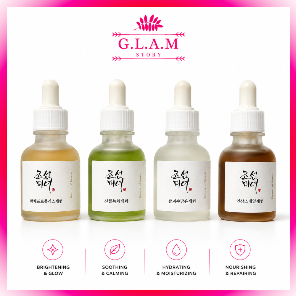 BEAUTY OF JOSEON Revive Serum / Glow Serum / Calming Serum / Glow Deep Serum 10ml / 30ml [GLAM]