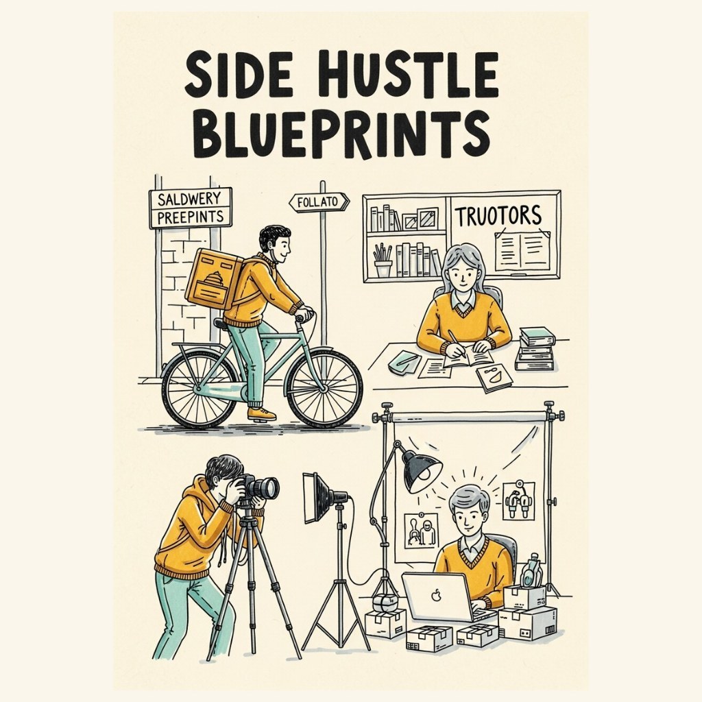 Ebook Side Hustle Blueprints (PDF, English)