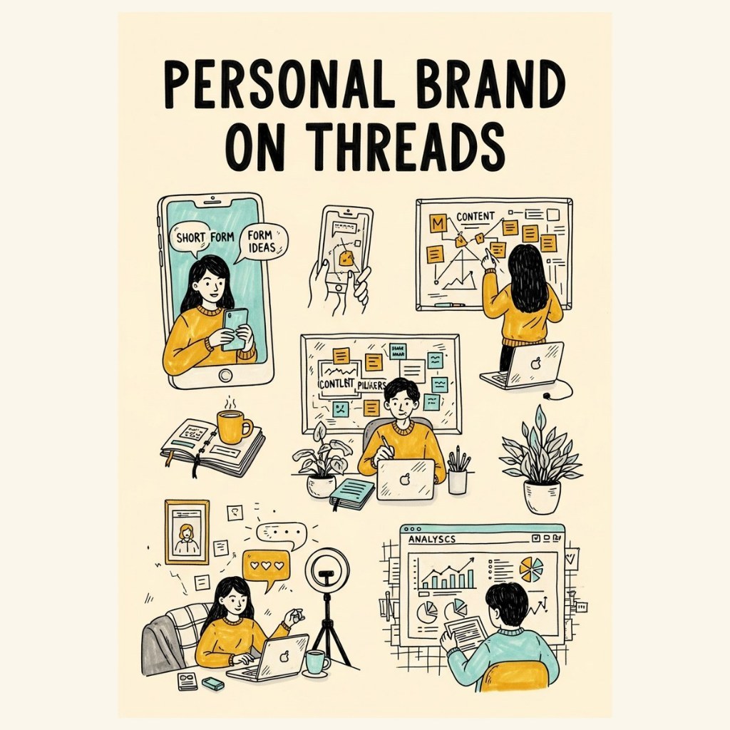 Ebook The Beginner's Guide to Building a Personal Brand on Threads (PDF, English)
