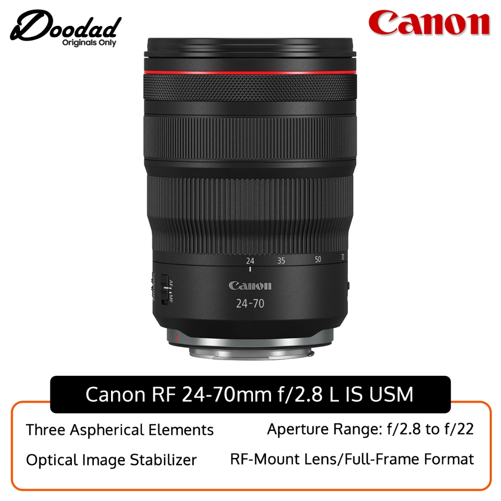 Canon RF 24-70mm f/2.8 L IS USM Lens | Canon MY | 1 year Warranty