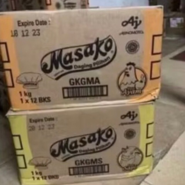 masako 1duz isi 12bungkus ayam&sapi