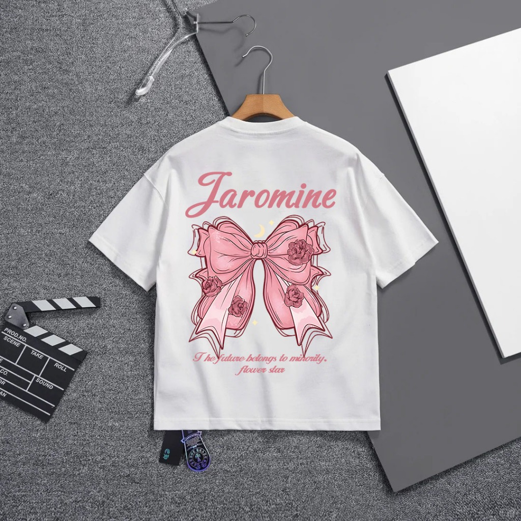 Cool camouflage butterfly print INS Korean style sweet summer T-shirt for women, versatile top, creative design.