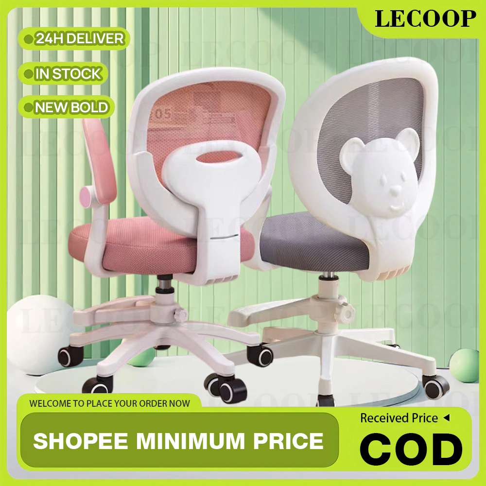 Study Chair For Student Affordable Ergonomic Chair With Foot Rest Mesh Office Chair Home Chair