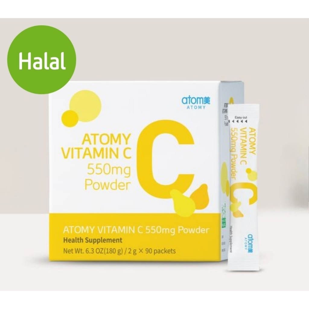 Vitamin C Color Food Korea 500mg Malaysia 550mg 1000mg Atomy 艾多美彩色维生素C (90 sticks/box) Ready Stock