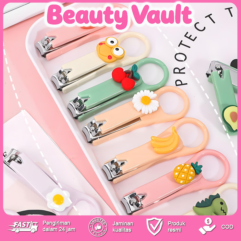 【STOK MALAYSIA】Gunting Kuku Kartun Keluli Tahan Karat | Alat Manikur & Pedikur | Hadiah Cantik untuk Semua