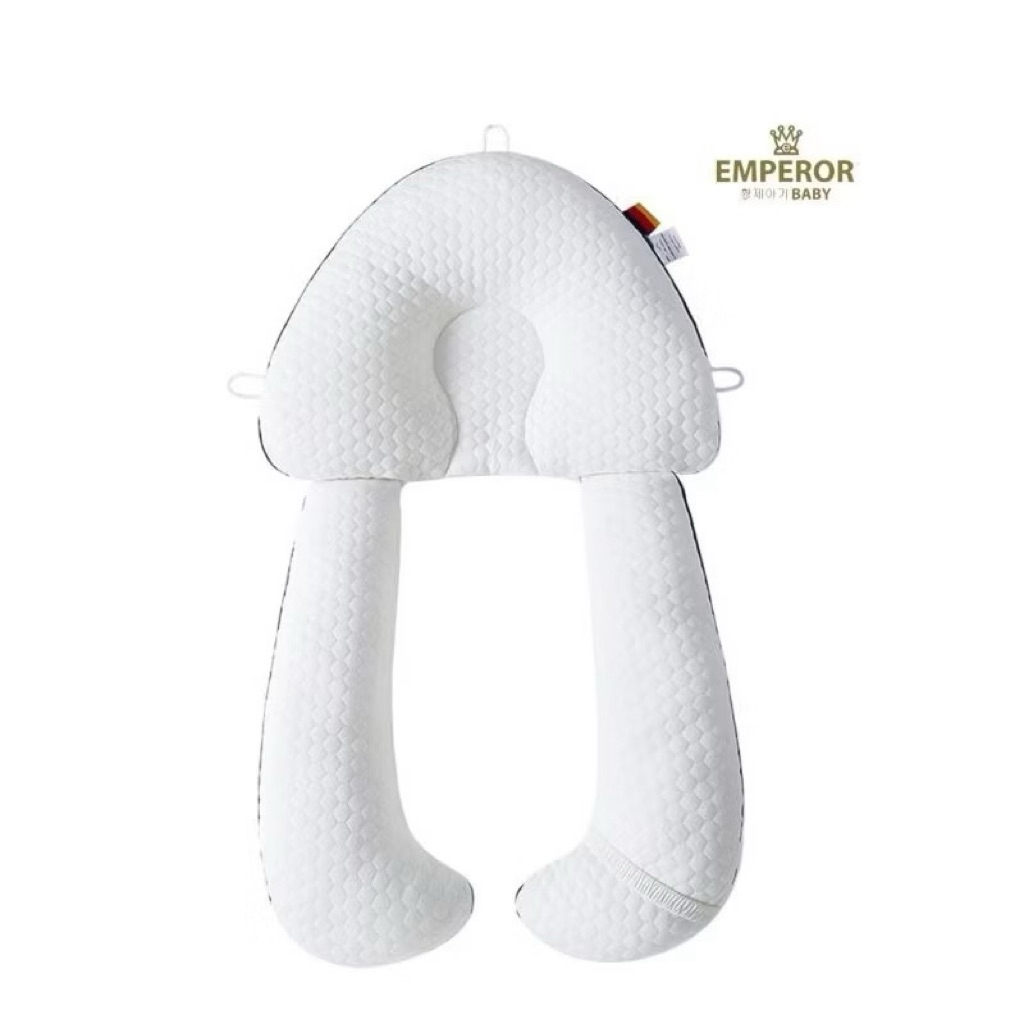 EMPEROR BABY Premium Moonbug Anti-Plagiocephaly Pillow | Infant Head Support