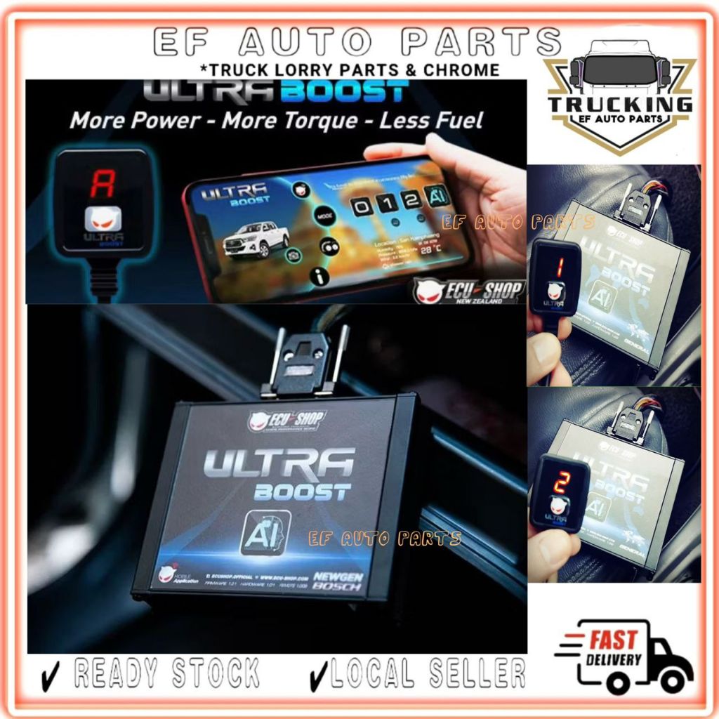 ECU SHOP ULTRA BOOST UP HP POWER HILUX DMAX RANGER NAVARA TRITON BT50 COLORADO HIACE PAJERO FORTUNER