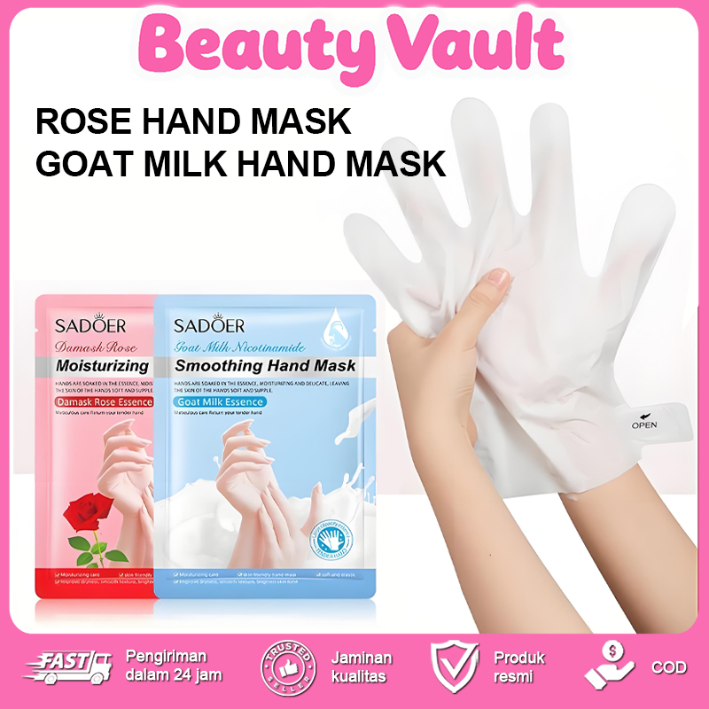 【STOK MALAYSIA】SADOER Moisturizing Hand Foot Mask Tangan Kaki Mengelupas Memutihkan Melembapkan