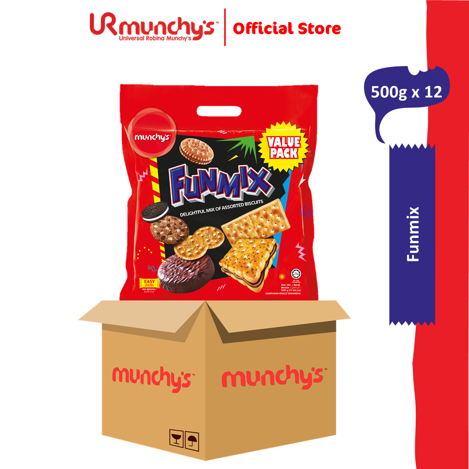 [Carton Deal] Munchy's Funmix Assorted packs