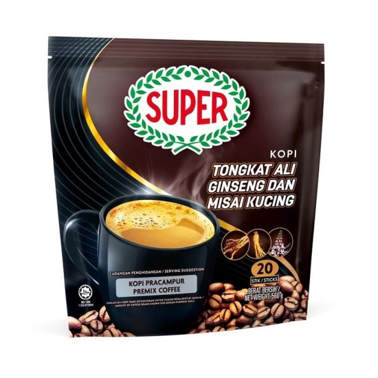 SUPER POWER TONGKAT ALI GINSENG & MISAI KUCING