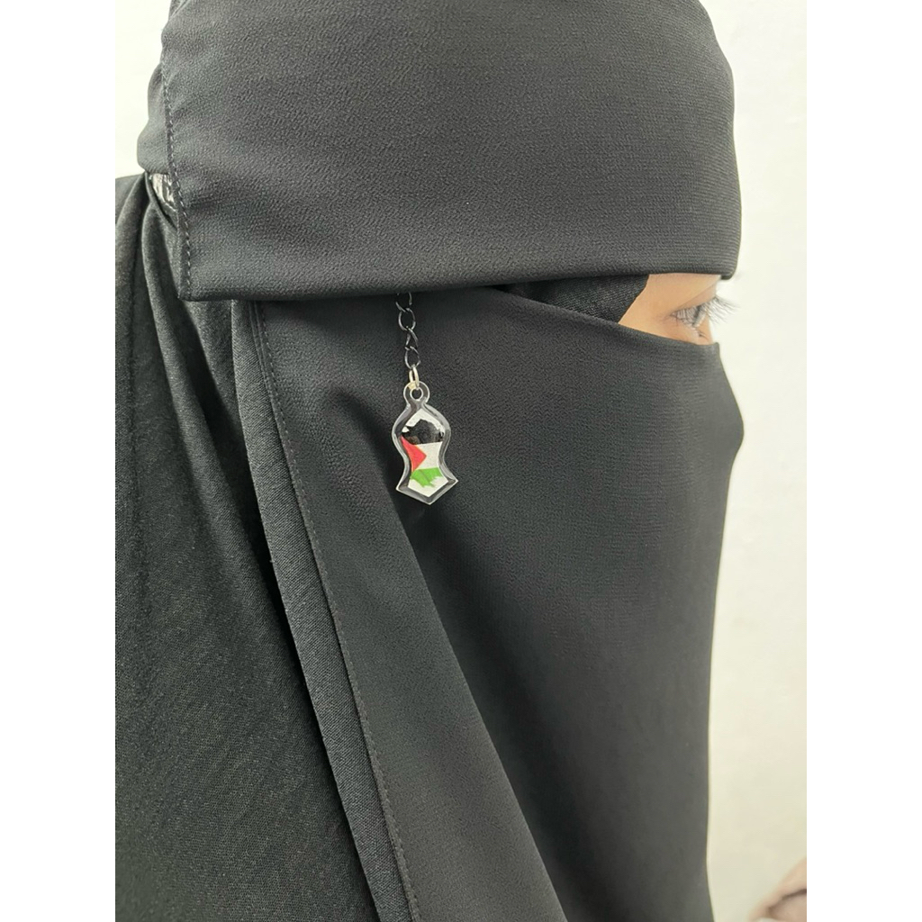 Niqab Charm ByHumayyra - Capal, buah,love,bunga