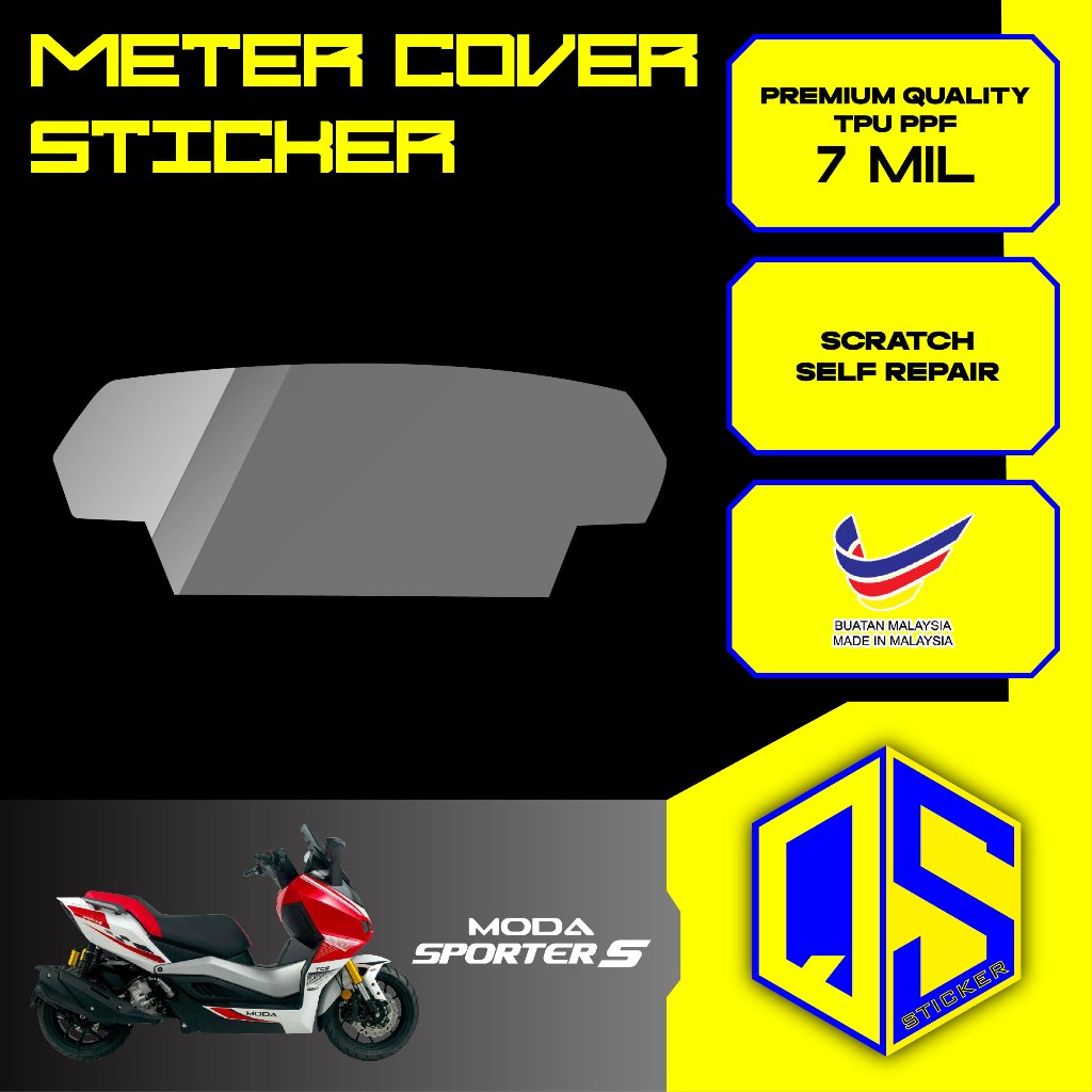 Moda Sporter S 250 Meter Tinted Screen Protector PPF TBU 7mil