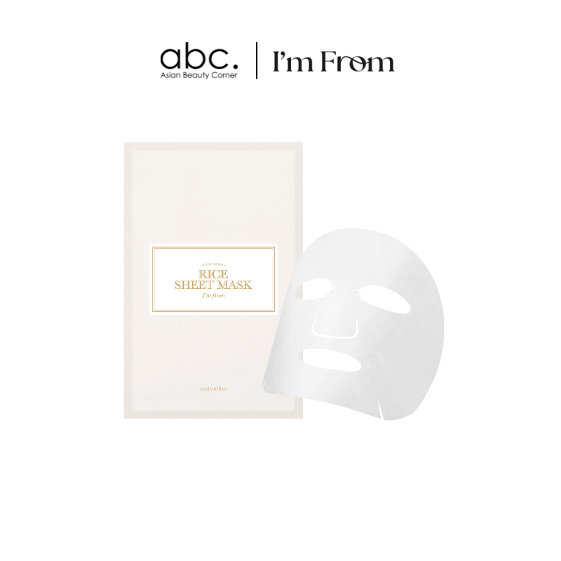 I'm from RICE SHEET MASK