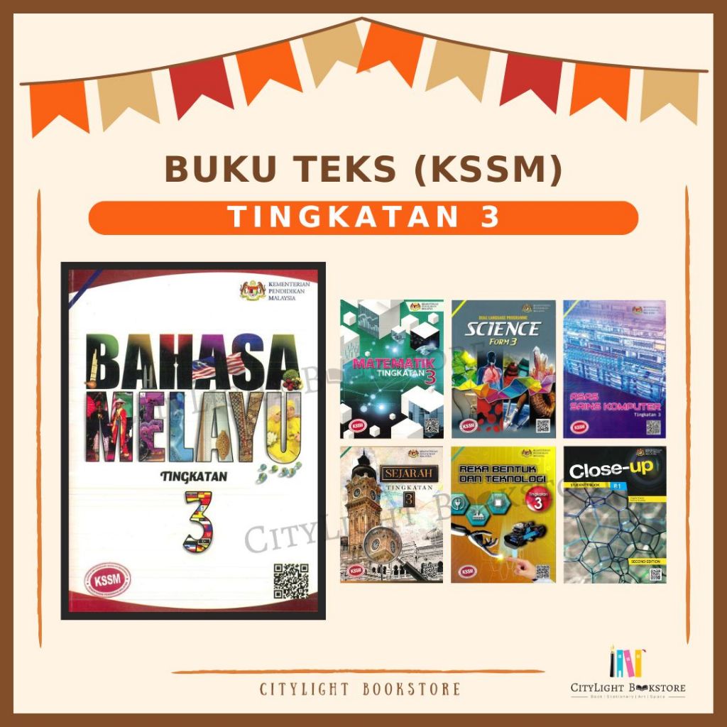 [CITYLIGHT] Textbook: Buku Teks Tingkatan 3 KSSM - Close Up