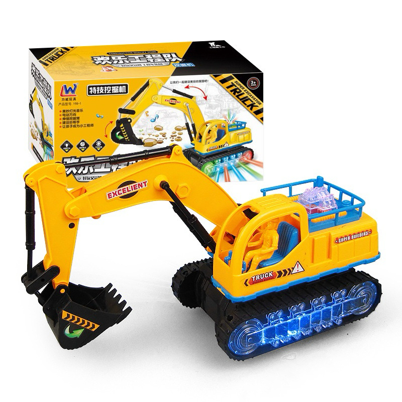 excavator big excavator besar cool electric engineering mainan budak excavator toys truck toys big size construction