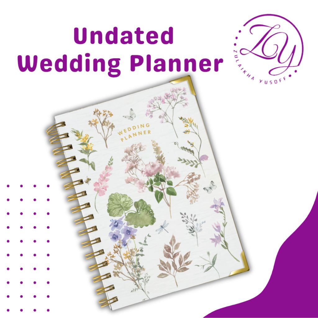 UNDATED WEDDING PLANNER / DIARY / CHECKLIST