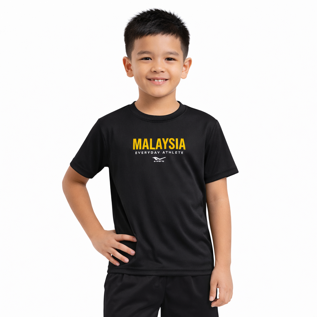 (ONLINE EXCLUSIVE) Limited Edition AL Malaysia Fit Junior Unisex Jersey Black HA03033801