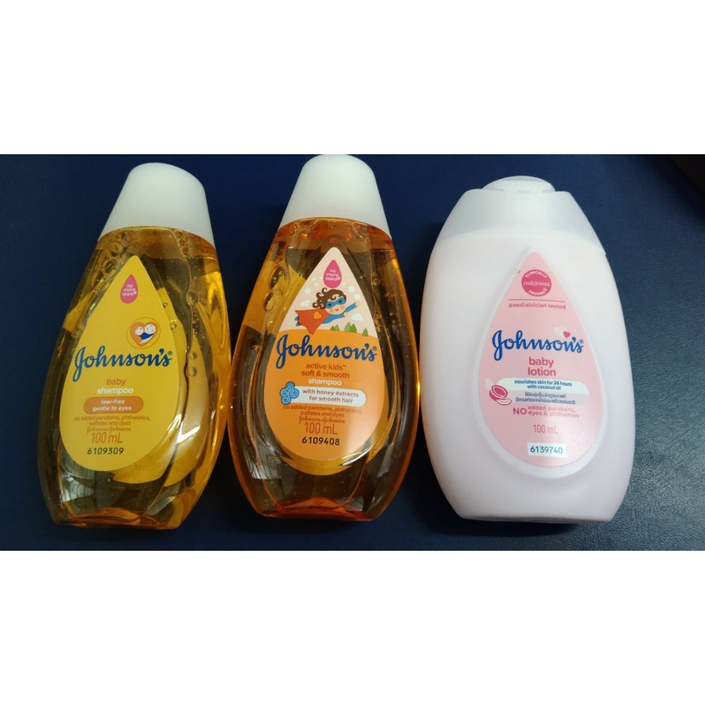 Johson's Baby Shampoo & lotion 100ml