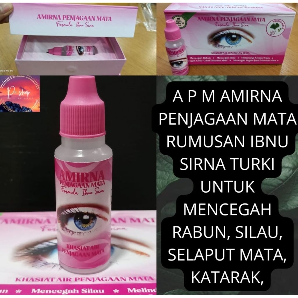 A P M AMIRNA PENJAGAAN MATA RUMUSUN IBNU SIRNA DARI TURKI UNTUK SEGALA JENIS MASALAH MATA