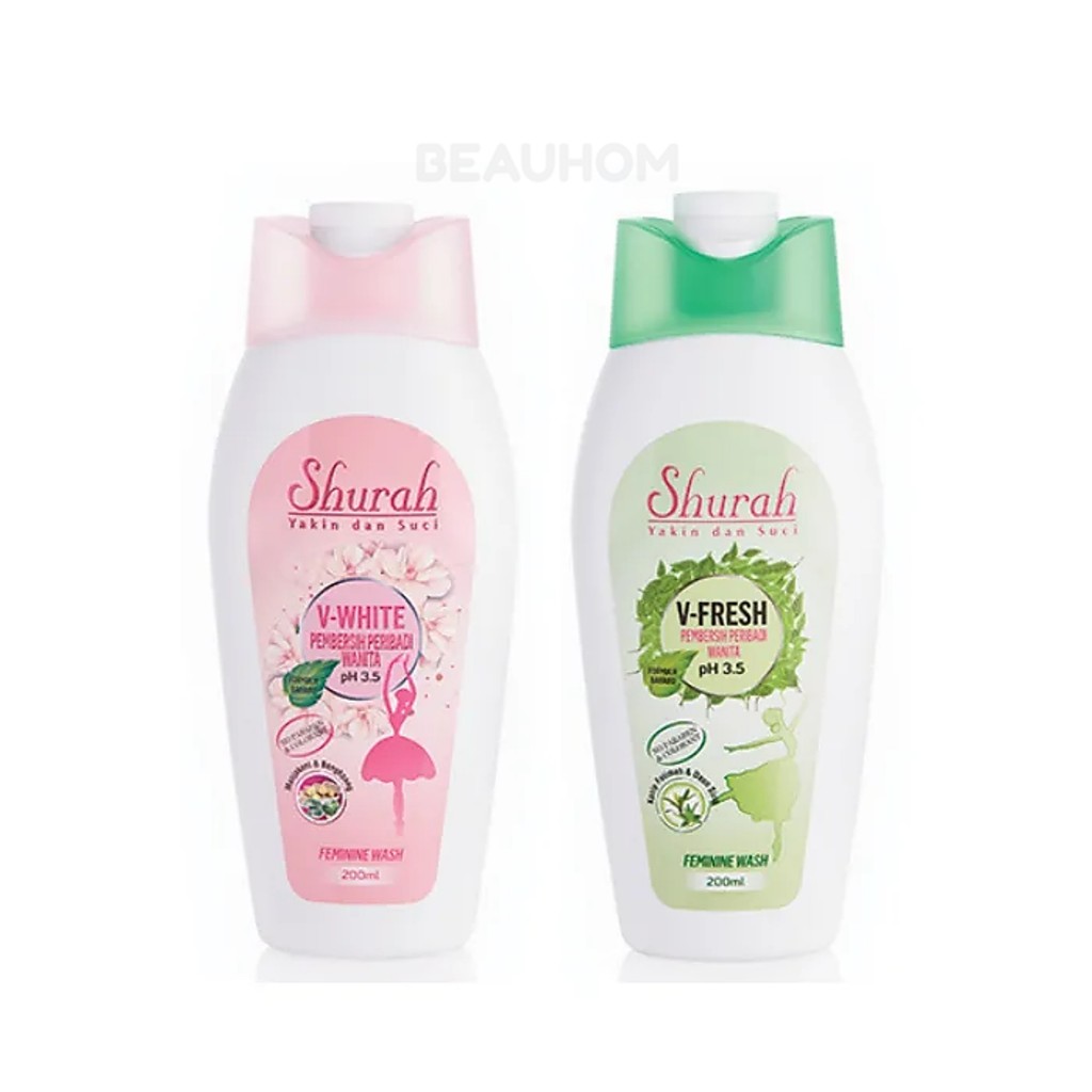 SHURAH PEMBERSIH PERIBADI WANITA MANJAKANI/KACIP FATIMAH 100ML/200ML