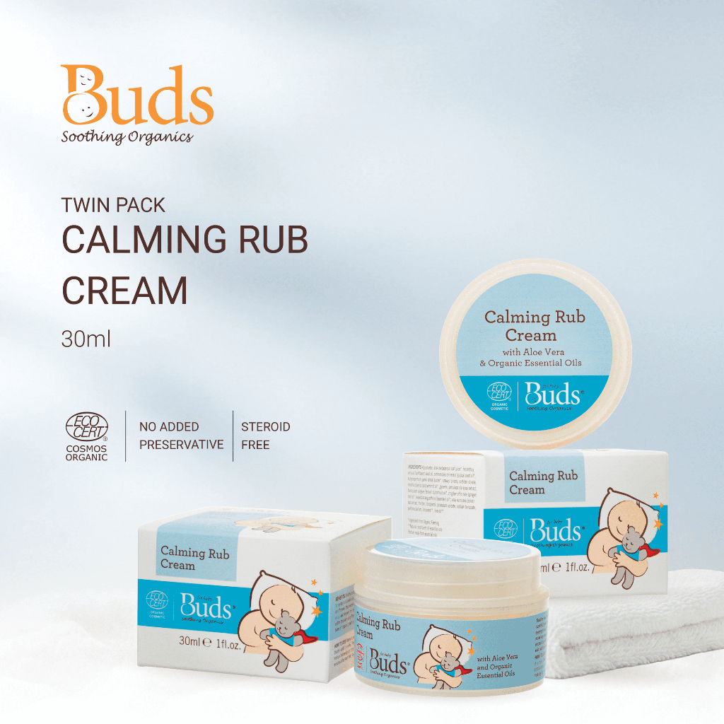 [Twin Pack] Buds Organics BSO Calming Rub Cream 30ml