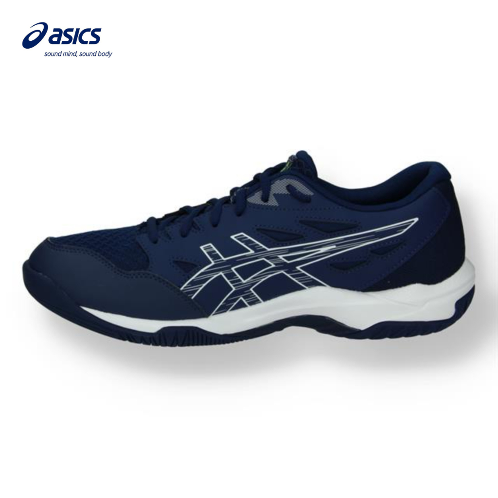 ASICS Gel-Flare Men Indoor Sport Shoes In Blue Expanse/Safety Yellow