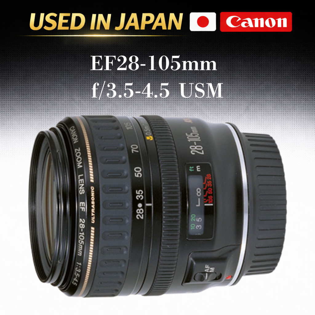 Pre-loved Canon EF 28-105mm f/3.5-4.5 USM Lens Direct from Japan #