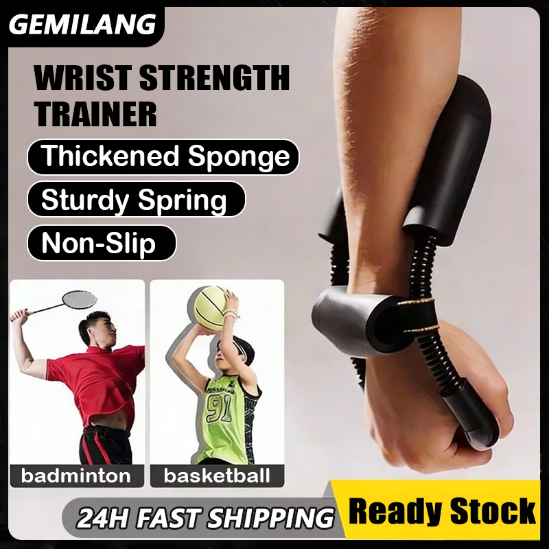 GEMILANG Wrist Strength Training Device Spring Exerciser Power Hand-Muscle Gripper Fitness Equipment 腕力器