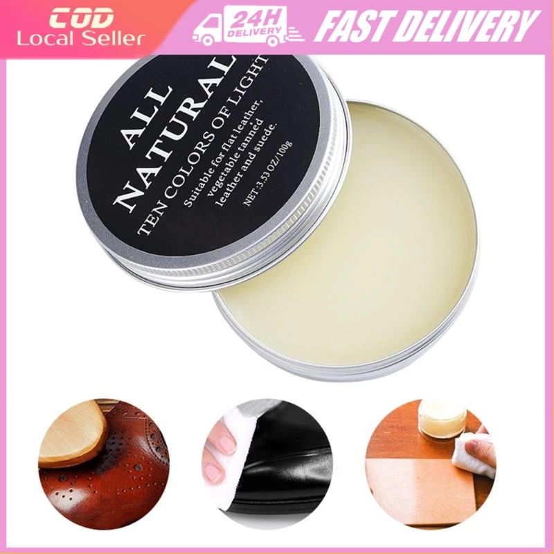 100ml Mink Oil Cream for Shoes Bags Leather Care Cream Leather Repair Maintenance Cream