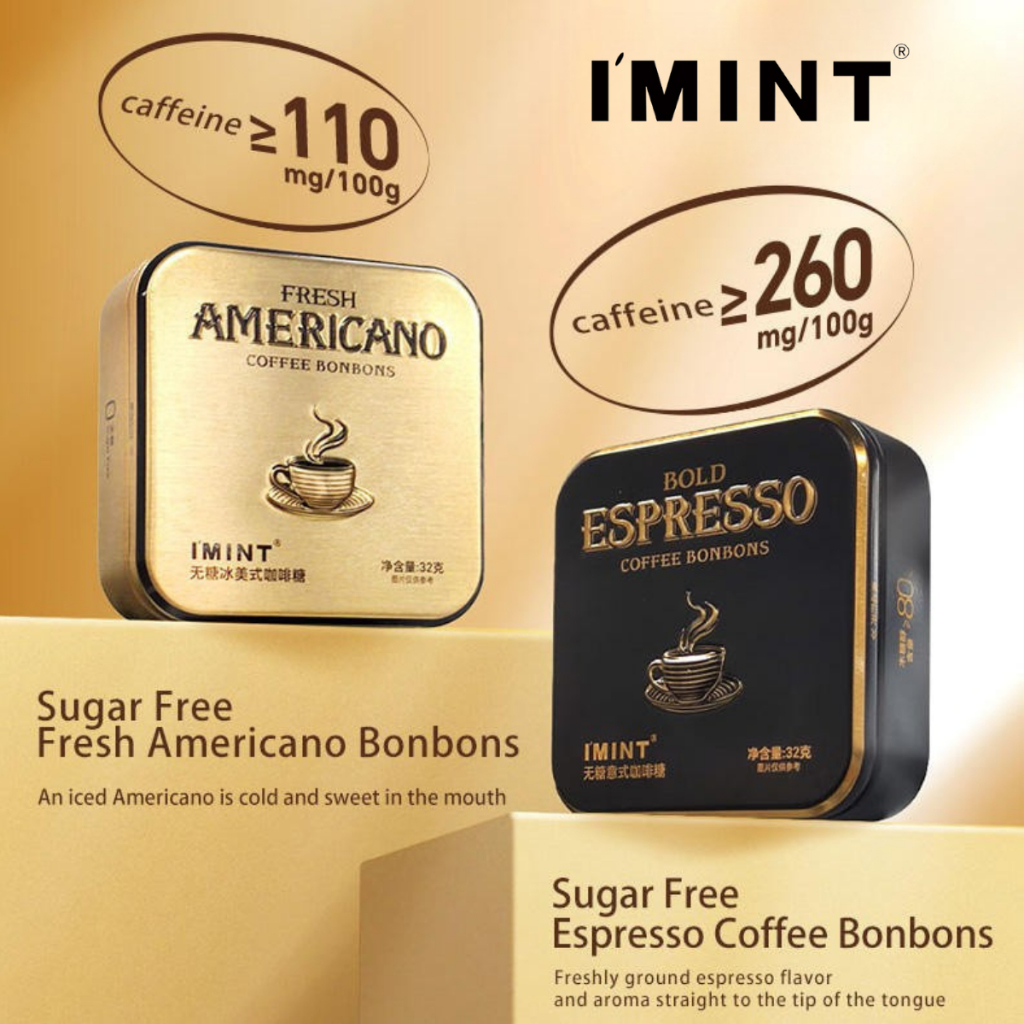 IMINT FRESH AMERICANO/ BOLD ESPRESSO COFFEE BONBONS 32G