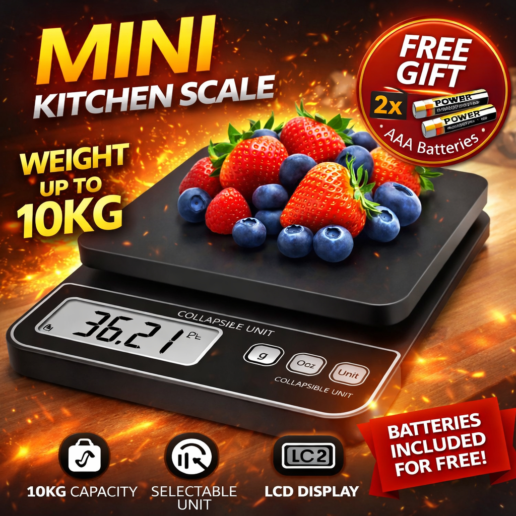 10KG SF-400 Skala Elektronik Ketepatan Tinggi Paparan LCD Kitchen Scale Penimbang Kek Kitchenware Food Weighing Scale