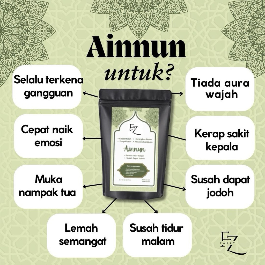GARAM AINNUN - MANDIAN UNTUK MASALAH AIN/GANGGUAN/SUSAH TIDUR/SUSAH DAPAT JODOH