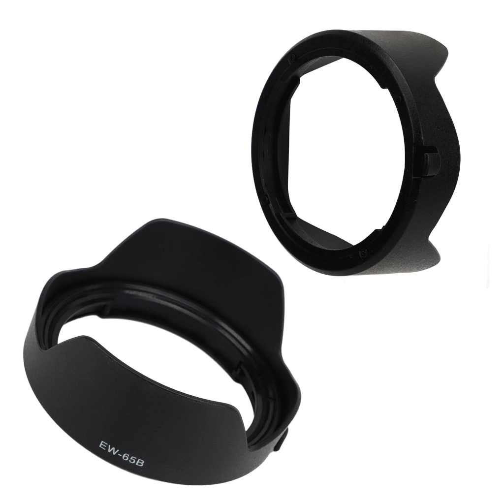 Lens Hood EW-65B Flower-Shape Sun Shade for RF 24mm F1.8 Macro IS STM EF 24mm f/2.8 IS USM EF 28mm f/2.8 IS USM Lens