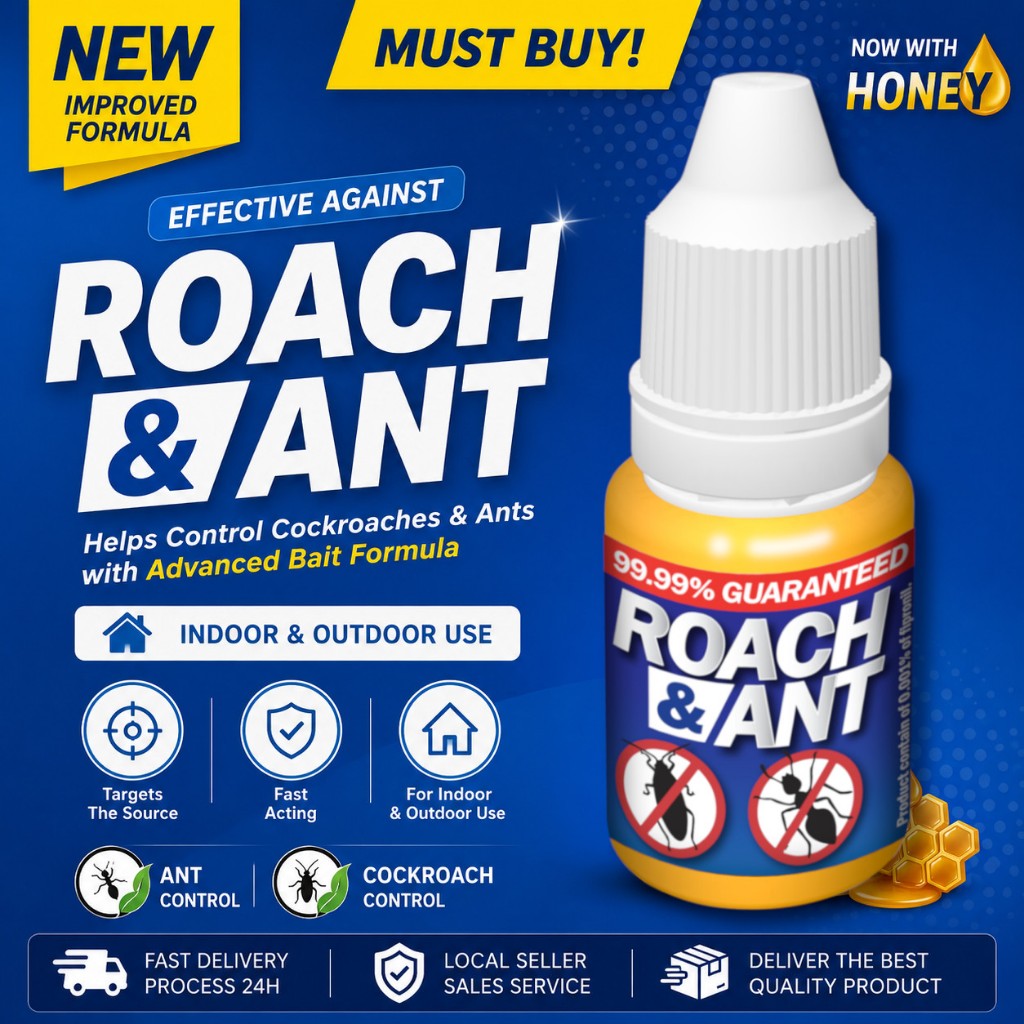 Roach & Ant Gel Bait — TARGET MAX